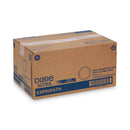 Dixie Pathways Soak Proof Shield Heavyweight Paper Plates, WiseSize, 10.13" dia, Green/Burgundy, 500/Carton