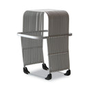 LEE Flexifile Expandable Collator to Organizer, 12 Sections, Letter to Legal Size Files, 6" x 6.75" x 10.5", Silver