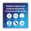 Clorox Disinfecting Wipes, 7 x 8, Fresh Scent/Citrus Blend, 75/Canister, 3/Pack