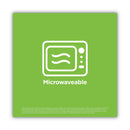 Dixie PerfecTouch Paper Hot Cups and Lids Combo, 12 oz, Multicolor, 50 Cups/Lids/Pack, 6/Packs/Carton