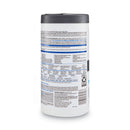 Clorox VersaSure Cleaner Disinfectant Wipes, 1-Ply, 6.75 x 8, White, 150/Canister, 6 Canisters/Carton