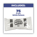 Crayola Model Magic Modeling Compound,1 oz Packs, 75 Packs, White, 6 lbs 13 oz