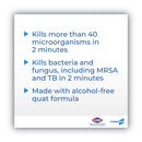 Clorox VersaSure Cleaner Disinfectant Wipes, 1-Ply, 12 x 12, White, 110/Pouch, 2/Carton