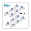 OdoBan Urinal Screen with Non-Para Deodorizer Block, Cherry Scent, White/Pink, 12/Carton