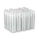 Dixie Clear Plastic PETE Cups, 9 oz, Squat, 50/Sleeve, 20 Sleeves/Carton