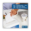 Dixie Jumbo Straws, 7.75", Plastic, Translucent, 500/Box, 4 Boxes/Carton