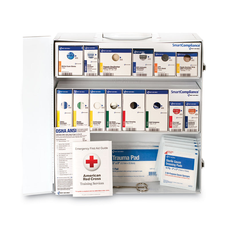 First Aid Only SmartCompliance RetroFit Grids, 109 Pieces, Plastic Case