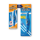 BIC Wite-Out Brand Exact Liner Correction Tape, Non-Refillable, Blue Applicator, 0.2" x 236"
