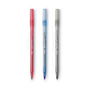 BIC Round Stic Xtra Precision Ballpoint Pen Value Pack, Stick, Medium 1 mm, Assorted Ink and Barrel Colors, 60/Pack