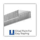 Swingline S.F. 13 Heavy-Duty Staples, 0.25" Leg, 0.5" Crown, Steel, 1,000/Box