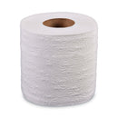 Boardwalk 2-Ply Toilet Tissue, Standard, Septic Safe, White, 4 x 3, 500 Sheets/Roll, 96 Rolls/Carton