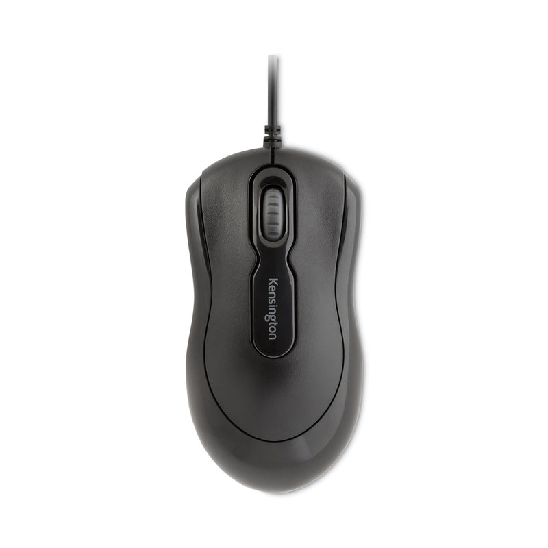 Kensington Mouse-In-A-Box Optical Mouse, USB 2.0, Left/Right Hand Use, Black