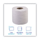 Boardwalk 2-Ply Toilet Tissue, Septic Safe, White, 400 Sheets/Roll, 96 Rolls/Carton
