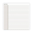AT-A-GLANCE Lined Notes Pages for Planners/Organizers, 8.5 x 5.5, White Sheets, Undated
