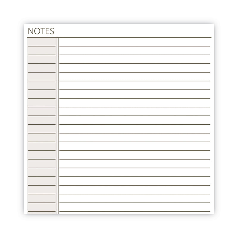 AT-A-GLANCE Lined Notes Pages for Planners/Organizers, 8.5 x 5.5, White Sheets, Undated