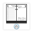 AT-A-GLANCE Desk Calendar Base for Loose-Leaf Refill, 3.5 x 6, Black