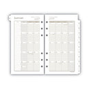 AT-A-GLANCE 1-Page-Per-Day Planner Refills, 6.75 x 3.75, White Sheets, 12-Month (Jan to Dec): 2023