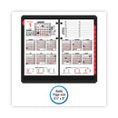 AT-A-GLANCE Desk Calendar Base for Loose-Leaf Refill, 4.5 x 8, Black