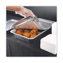 Boardwalk Aluminum Steam Table Pan Lids, Fits Full-Size Pan, Deep,12.88 x 20.81 x 0.63, 50/Carton