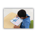 Creativity Street Dry-Erase Student Boards, 12 x 9, Blue/White, 10/Set
