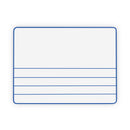 Creativity Street Dry-Erase Student Boards, 12 x 9, Blue/White, 10/Set