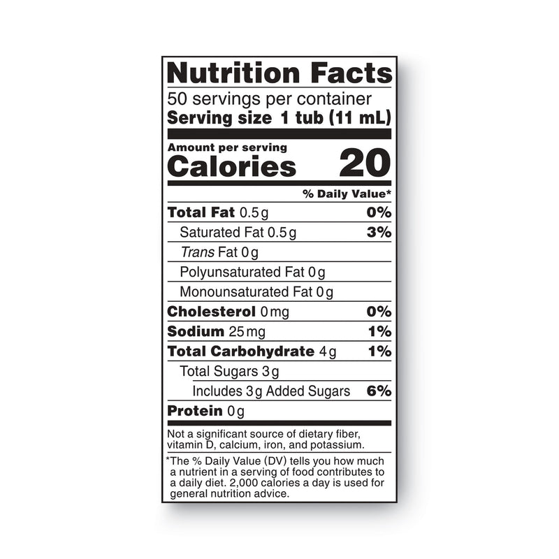 Coffee mate Natural Bliss Dairy Creamers, Vanilla Oatmilk, 0.38 oz, Mini Cups, 50/Box