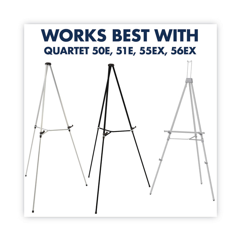 Quartet Display Easel Carrying Case, Nylon, 38.2 x 1.5 x 6.5, Black