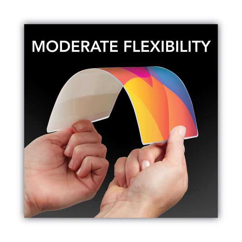 GBC Economy Thermal Laminating Pouches, 3 mil, 9" x 11.5", Gloss Clear, 200/Box