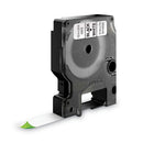 DYMO Rhino Permanent Poly Industrial Label Tape, 0.5" x 18 ft, White/Black Print