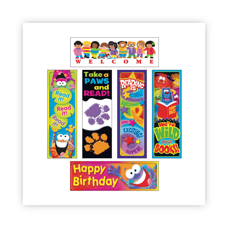 TREND Bookmark Combo Packs, Celebrate Reading Variety