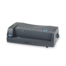 GBC 24-Sheet 3230ST Electric Two- to Three-Hole Adjustable Punch/Stapler, 9/32" Holes, Gray