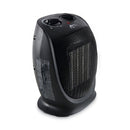 Alera Ceramic Heater, 1,500 W, 7.12 x 5.87 x 8.75, Black