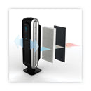 Fellowes Carbon Filter for Fellowes 90 Air Purifiers, 4.37 x 16.37, 4/Pack