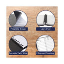 AT-A-GLANCE Two-Person Group Daily Appointment Book, 11 x 8, Black Cover, 12-Month (Jan to Dec): 2023