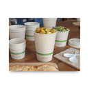 World Centric No Tree Paper Bowls, 32 oz, 4.4" Diameter x 5.8"h, Natural, Sugarcane, 500/Carton