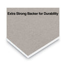 Universal Premium Ruled Writing Pads with Heavy-Duty Back, Narrow Rule, Black Headband, 50 White 5 x 8 Sheets, 6/Pack