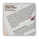 Universal Correction Tape Dispenser, Non-Refillable, White Applicator, 0.2" x 315", 6/Pack