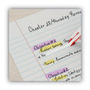 Universal Side-Application Correction Tape, Non-Refillable, Transparent Gray/Red Applicator,  0.2" x 393", 10/Pack