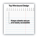 Universal Steno Pads, Gregg Rule, Red Cover, 80 White 6 x 9 Sheets