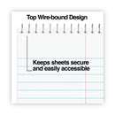 Universal Steno Pads, Gregg Rule, Red Cover, 80 White 6 x 9 Sheets, 6/Pack
