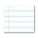 Universal Glue Top Pads, Wide/Legal Rule, 50 White 8.5 x 11 Sheets, Dozen