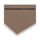 Universal Premium Ruled Writing Pads with Heavy-Duty Back, Wide/Legal Rule, Black Headband, 50 White 8.5 x 11 Sheets, 12/Pack