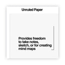 Universal Scratch Pads, Unruled, 5 x 8, White, 100 Sheets, 12/Pack