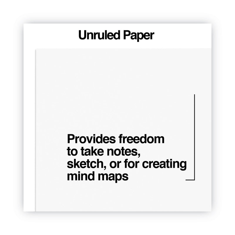 Universal Scratch Pads, Unruled, 5 x 8, White, 100 Sheets, 12/Pack