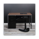 Alera File Pedestal, Left or Right, 3-Drawers: Box/Box/File, Legal/Letter, Black, 14.96" x 19.29" x 27.75"