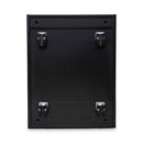 Alera File Pedestal, Left or Right, 3-Drawers: Box/Box/File, Legal/Letter, Black, 14.96" x 19.29" x 27.75"