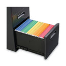 Alera File Pedestal, Left or Right, 3-Drawers: Box/Box/File, Legal/Letter, Charcoal, 14.96" x 19.29" x 27.75"