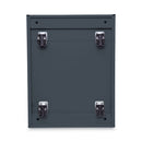 Alera File Pedestal, Left or Right, 3-Drawers: Box/Box/File, Legal/Letter, Charcoal, 14.96" x 19.29" x 27.75"