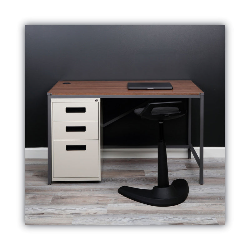 Alera File Pedestal, Left or Right, 3-Drawers: Box/Box/File, Legal/Letter, Putty, 14.96" x 19.29" x 27.75"