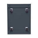 Alera File Pedestal, Left or Right, 2-Drawers: Box/File, Legal/Letter, Charcoal, 14.96" x 19.29" x 21.65"